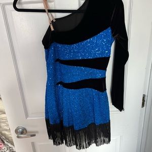 Ice skate costume dress